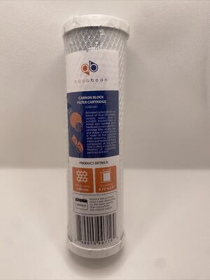 Carbon Block CTO Water Filter Cartridge for RO Reverse Osmosis System Aquaboon