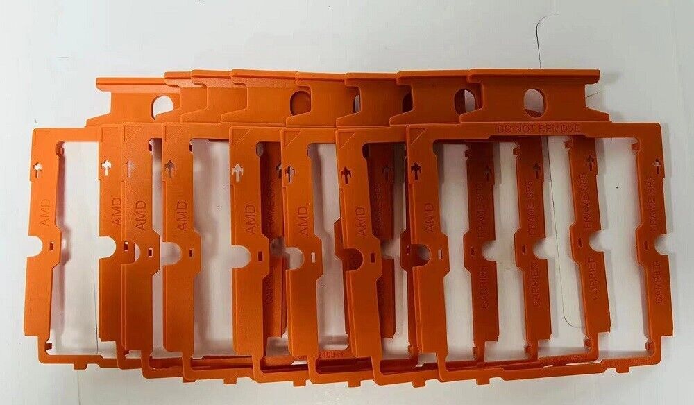 5個アクティブヒートシンク Epyc 9654 9554 ソケット AMD EPYC GENOA SP5 Socket Fixed Carrier Frame ZEN4 CPU Tray Orange