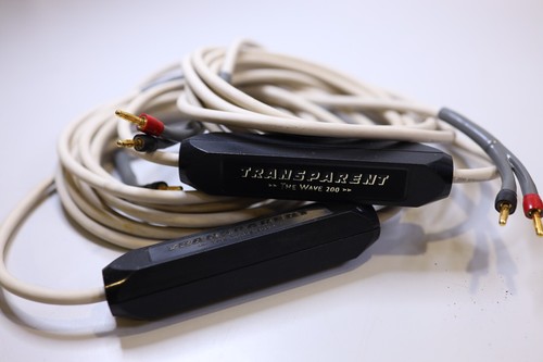 Transparent Audio The Wave 200 Speaker Cables. Serviced! - Picture 2 of 4