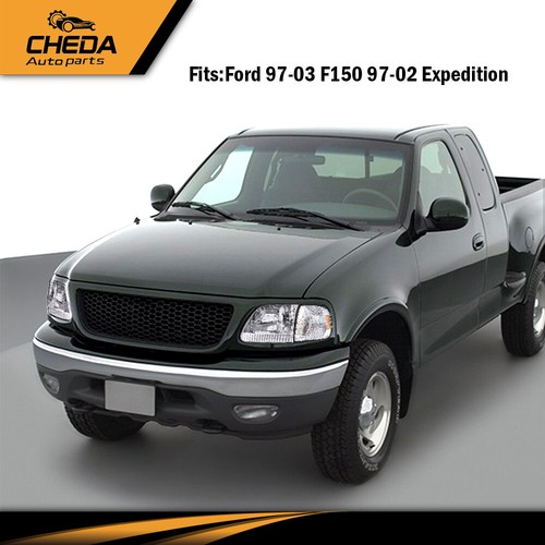 2Pcs Chrome Housing Headlights Lamps Fit For Ford 97-03 F150 97-02 Expedition - Picture 3 of 10