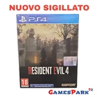 Resident Evil 4 Steelbook ps4 playstation 4 game new for Italian pal horror