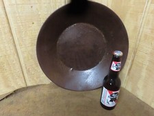 Vtg Prospector Gold Pan,14-3/8" Original patina,USA AVG     GP6.1.25