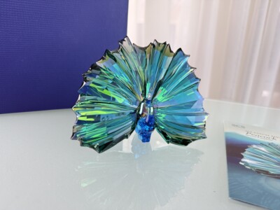 Swarovski Figurine 5063694 ScS Arya Peacock 15.2 x 11.1 x 5.1 cm