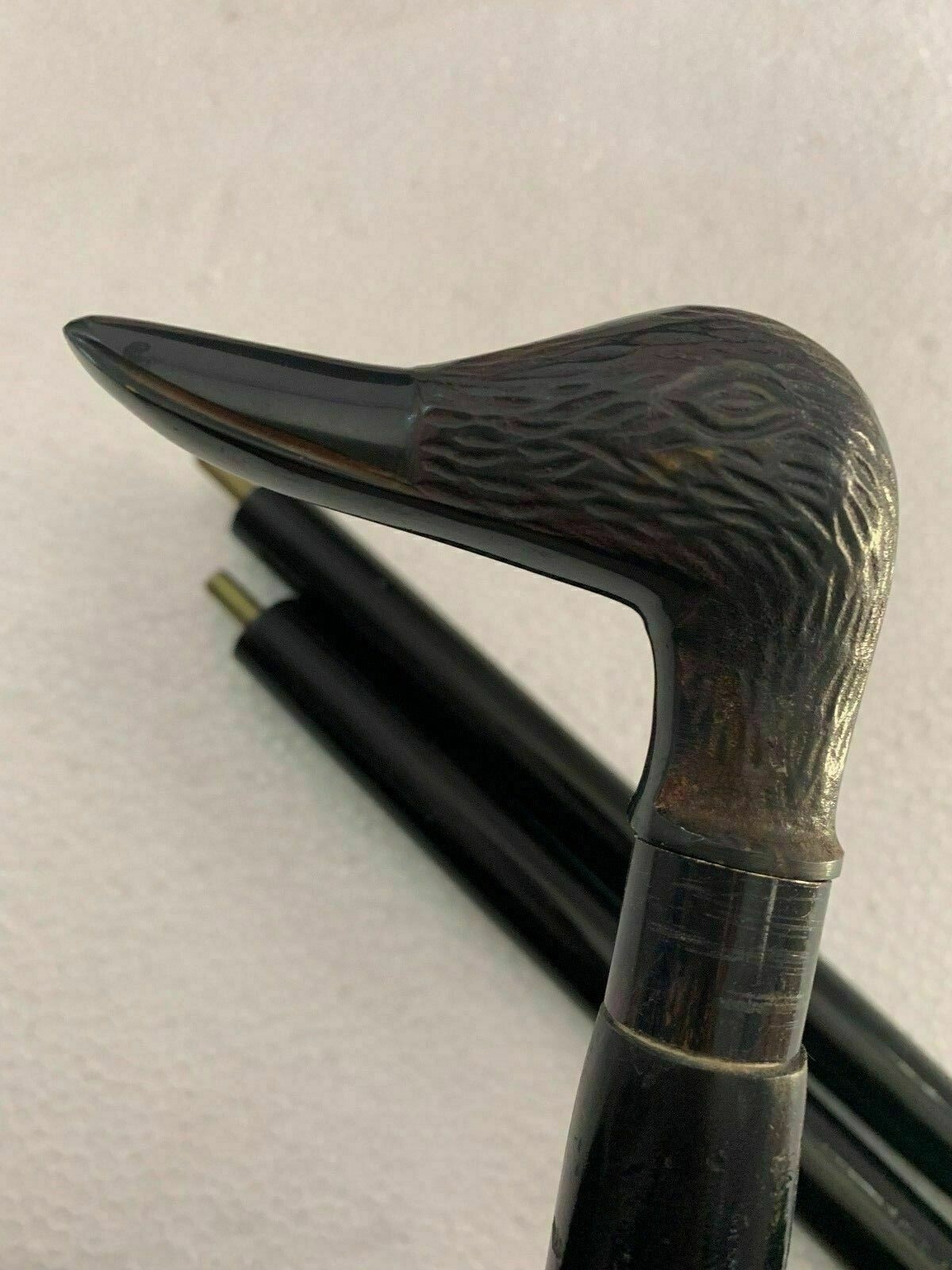 Nautical Solid Duck Handmade Handle Brass Vintage… - image 6