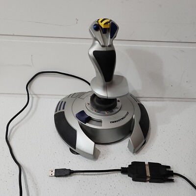 Thrustmaster Top Gun Fox 2 Pro Flight Joy Stick USB PC Gaming 