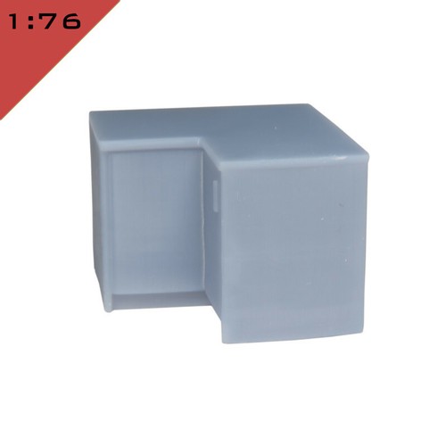 1x UNIDAD DE ARMARIO DE ESQUINA DE COCINA 1:76, OO Modelo Miniatura Diseño de Paisaje Interior - Imagen 2 de 6