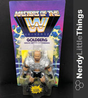 Masters Of The Wwe Universe - Wave 6 - Motu Origins - Goldberg - Card Damaged