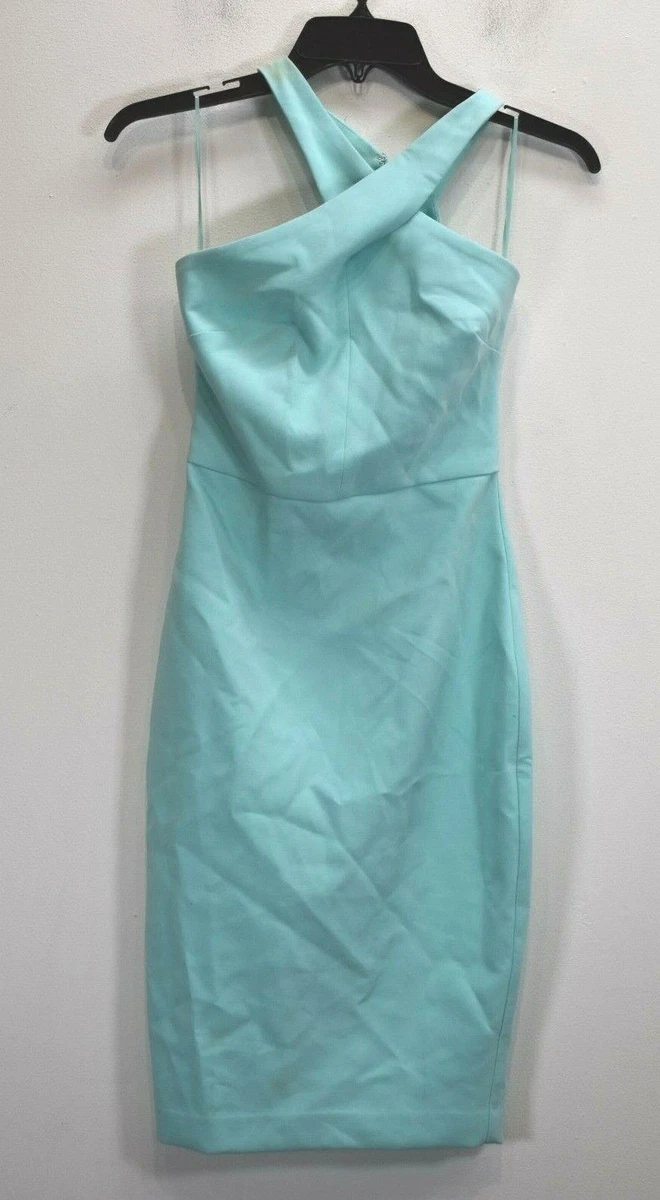 open back halter midi dress Halter Top Open Back Midi Dress 56607 Black / Small
