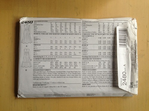 Style Sewing Pattern, Uncut, Choose Your Style - Picture 43 of 95