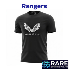 Image of RANGERS FC 2022 CASTORE T SHIRT SIZE MEDIUM ADULT (BNWT)
