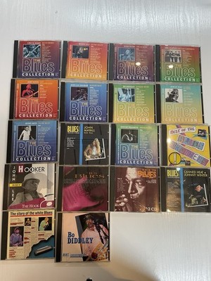 Konvolut Sammlung 18 CD Blues various artists Siehe Bild!