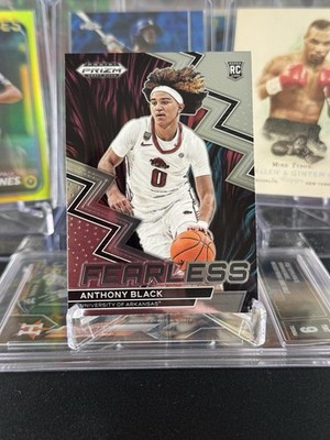 2023 Panini Prizm Draft Picks Fearless #10 Anthony Black RC