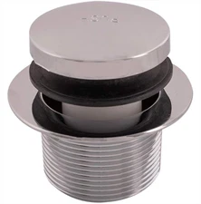 Eastman Tip-Toe Bath Drain Assembly Kit with Flange and Drain Washer,