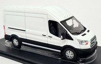 Greenlight 1/43 - Ford Transit Van 2017 Lwb High Roof White Diecast Model Car