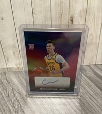 2023-24 Panini NBA Hoops - Rookie Ink Colin Castleton #RI-CAS (AU, RC) BB2