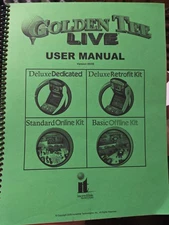 Arcade Manual - Golden Tee Live Manual By Incredible Technologies ver. 09t06