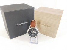 Hamilton Khaki Aviation X-Wind GMT Chrono Quartz fonctionne