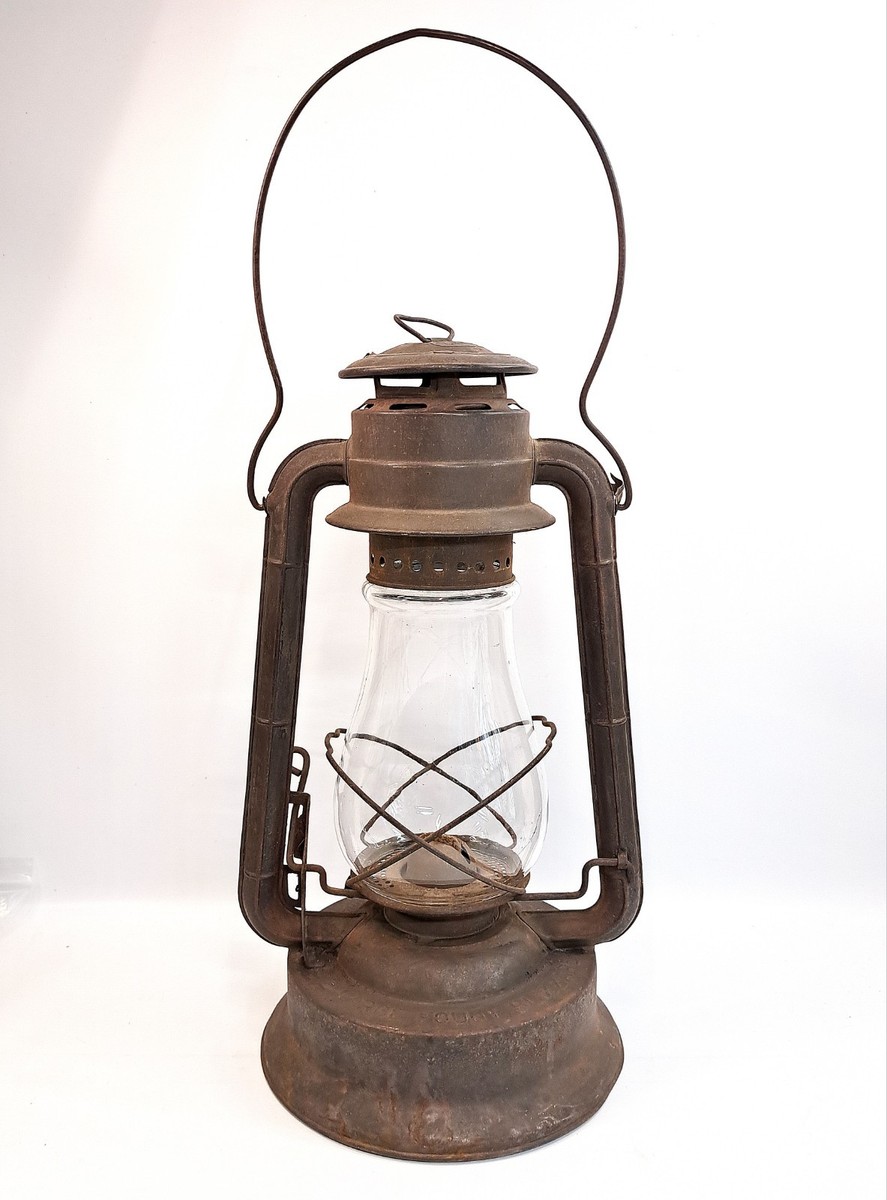 ANTIQUE 1921 DIETZ NEW YORK NO. 2 LARGE FOUNT BLIZZARD LANTERN