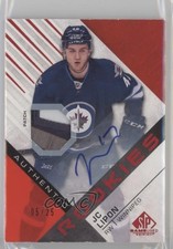 2016-17 SP Game Used Red Spectrum Premium Material 5/25 JC Lipon #143 Auto 0zg4