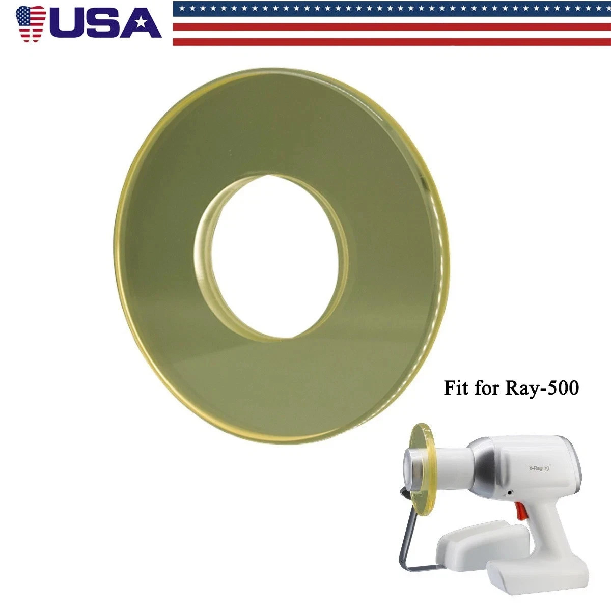 AZDENT Dental Scatter Shield Protective Ring Fit For X Unit Machine Rayos