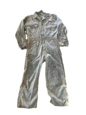 Vintage 1940s Big Mac Shield Label Coveralls Chain stitch Distressed