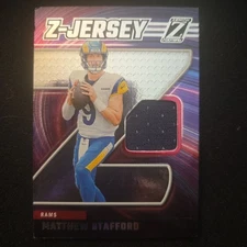 2024 Panini Zenith - Z Jersey Matthew Stafford #ZJ38 (MEM)