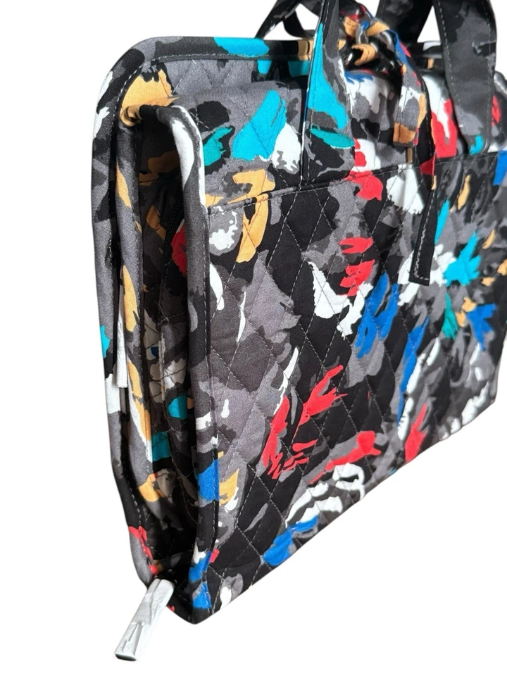 NWT Vera Bradley Hanging Travel Organizer Splash Floral Cosmetic Bag Multicolor - Image 4 of 4