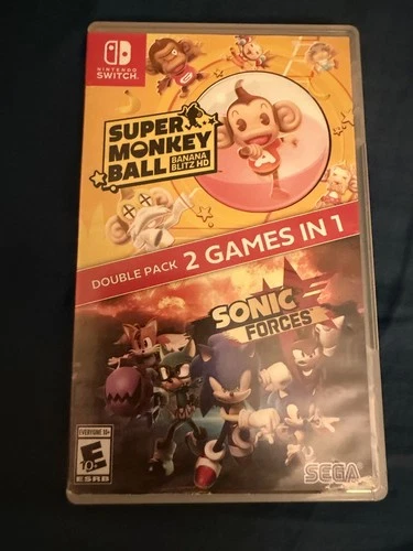 Super Monkey Ball Sonic Forces Double Pack Banana Blitz for Nintendo Switch