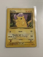 Pikachu 058/102 Base Set (Shadowless) Regular for sale online | eBay