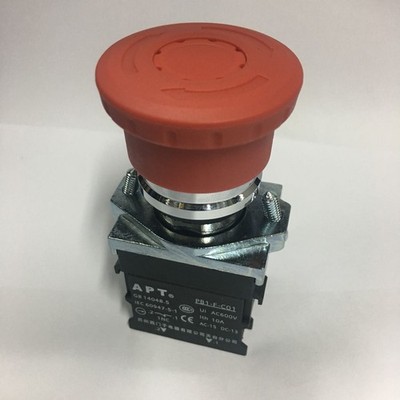 1PC NEW FOR SIEMENS APT Emergency Stop Button Switch PB1S-02ZR-R  FAST SHIP