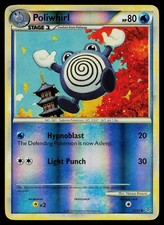 Pokemon Card - Poliwhirl HGSS Unleashed 37/95 Reverse Holo Uncommon