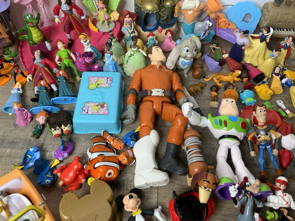 Disney Vintage Current Huge Bulk Set PVC Action Figure Dolls Playset Toy Figures - Image 4 of 4