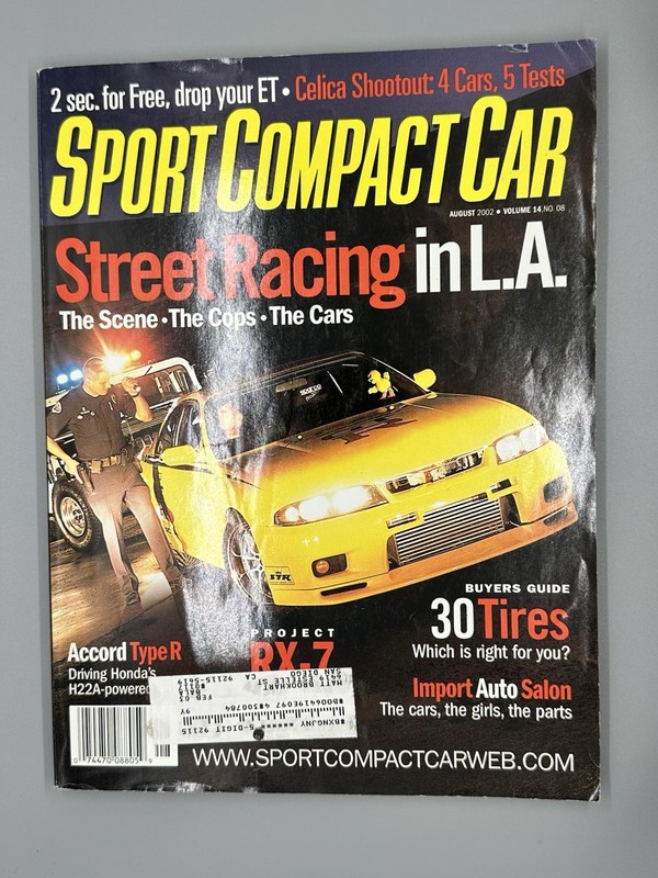 Sport Compact Car Magazine Aug 2002