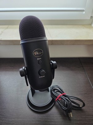 Blue Yeti USB Mikrofon Logitech /  Farbe Blackout/ wie neu