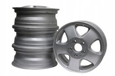 4x Alufelge 15 Zoll 5.5" 5x112 54ET Glanz Silber A1684010602 Mercedes-Benz W168
