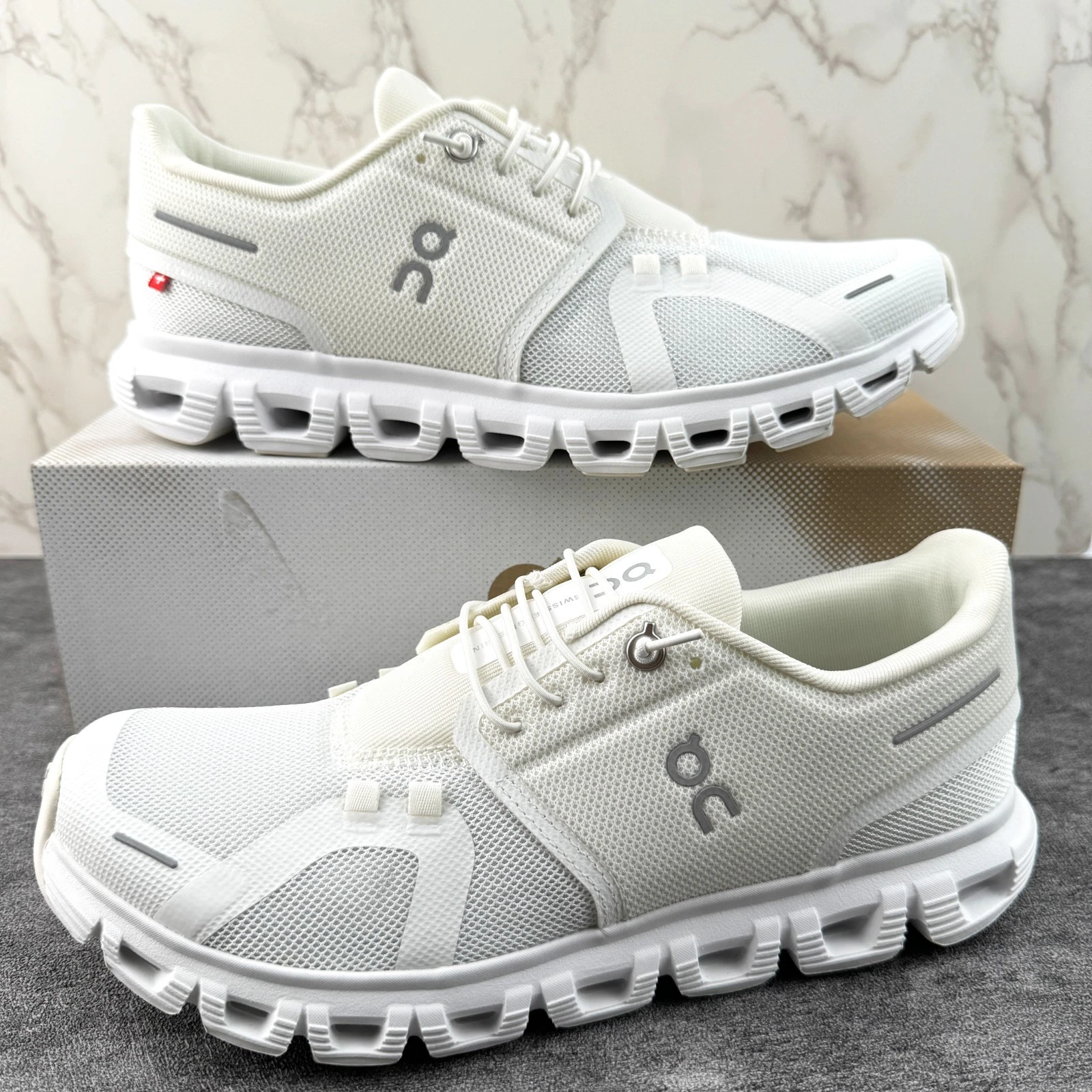 NEW On Cloud 6 Women's Running Shoes White|White US 6-9.5 3WF10061200