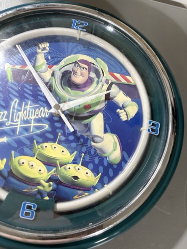 Buzz Lightyear Neon Wall Clock-untested - Picture 3 of 3