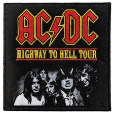 AC/DC Patch · Highway To Hell Tour · Band Aufnäher · Offizieller Merch