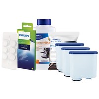 3X Wasserfilter Philips Saeco CA6903 Ersatz + Entkalker 250Ml + CA6704/10