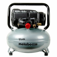 Deal! Metabo HPT The Tank 6-Gal 200 PSI Portable Pancake Air Compressor EC914S