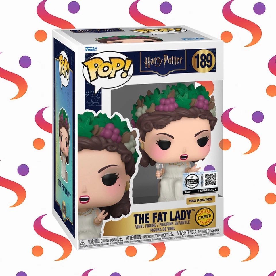 Funko POP Harry Potter Fat Lady #189 LE3500 Presale w Hard Stack CHANCE OF CHASE - Image 2 of 2