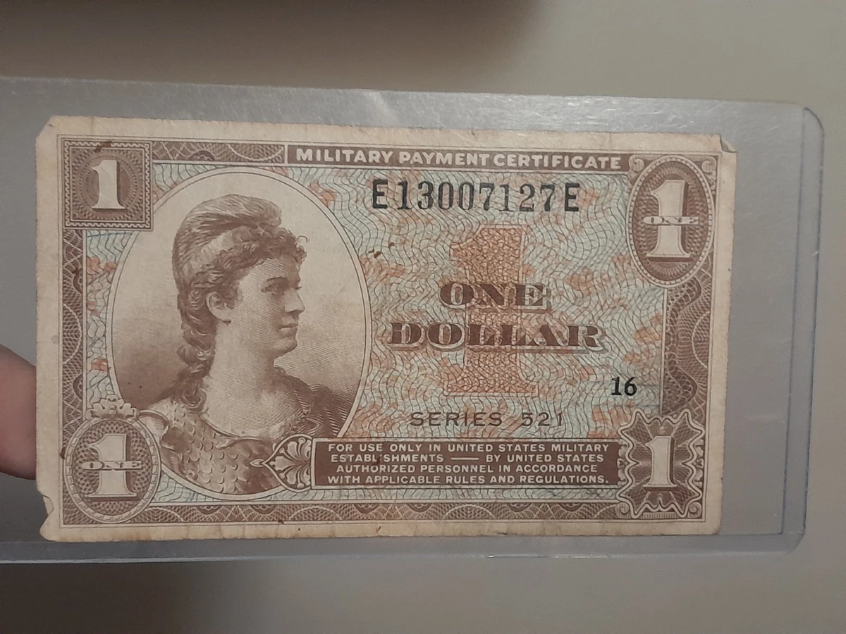 $1 US Military Payment Certificates for sale | eBay