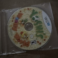 Yoshi's Woolly World (Wii U, 2015) Nintendo Authentic Disc Only Tested