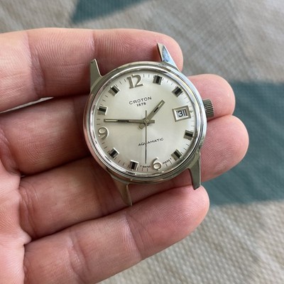 Vintage Croton Aquamatic Wristwatch (015)