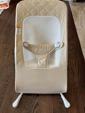 Baby Delight Alpine Deluxe Portable Bouncer, Infant, 0-6 Months - Organic Oat