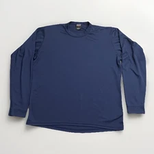 Patagonia Lightweight Capilene Base Layer Long Sleeve Shirt Men’s S Blue Knit