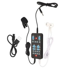 Handheld Voice Changer With 8 Sound Effects For Microphone PC Mobile Phone