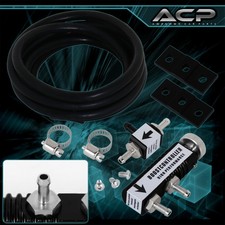 Black Jdm Universal Adjustable Manual Gauge Turbo Boost Controller Set 1-30 Psi