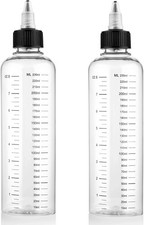 2 Pack Applicator Bottle for Hair 8.5Oz Soft Squeeze Empty Oil Dispenser Hair Co