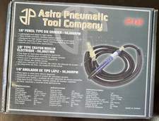 Astro Pneumatic Tool 1/8" Pencil Type Die Grinder 218 New
